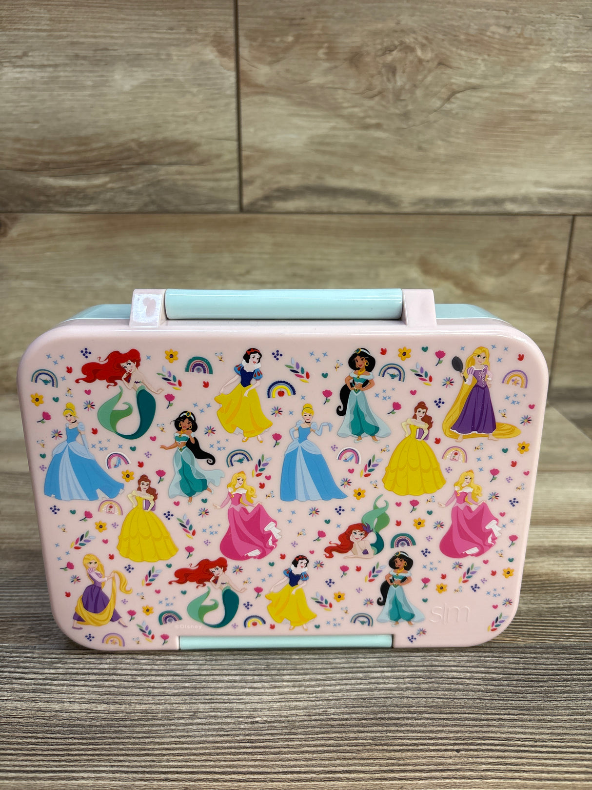 Simple Modern Disney Princess Porter Bento Box - Pink