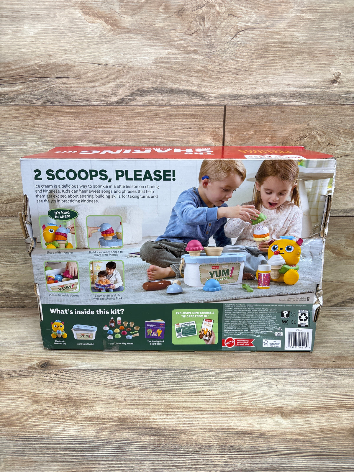 NEW Fisher Price Big Little Feelings Sharing Kit*