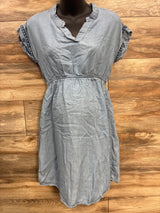 Sweet Wanderer Maternity Dress Blue sz Medium