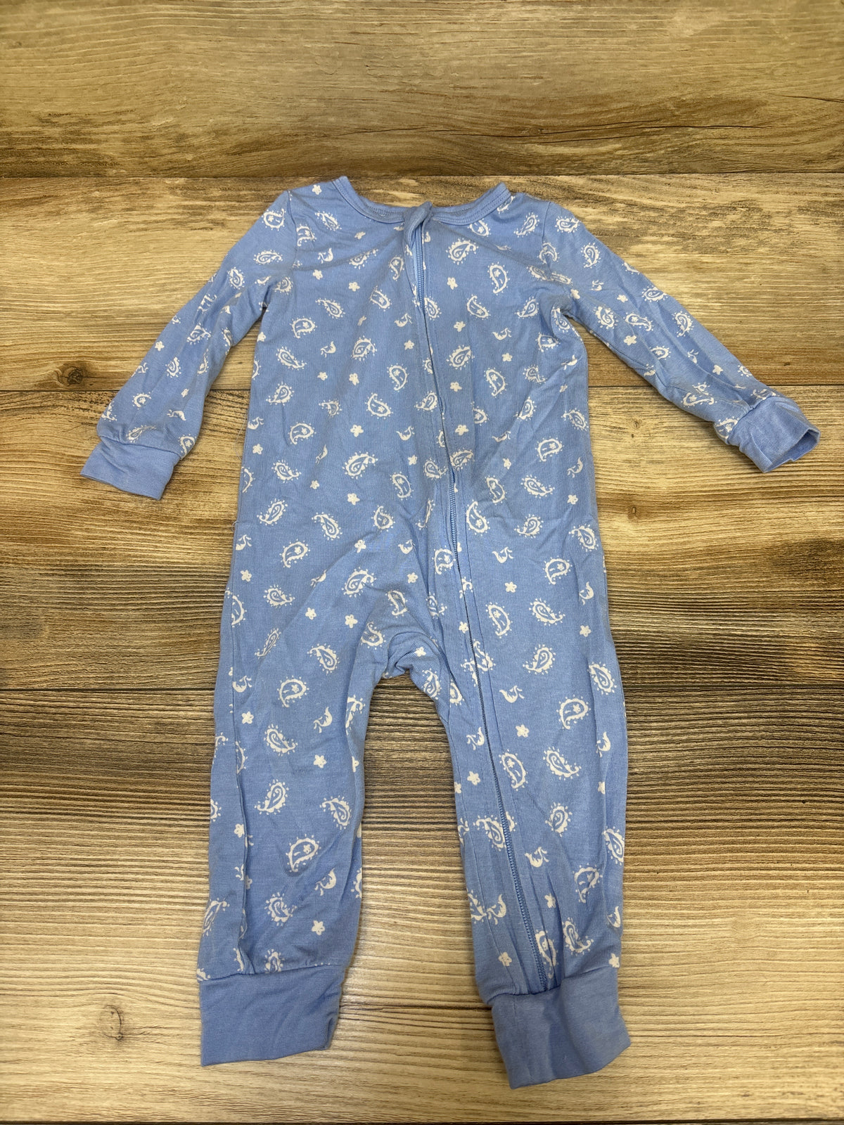 Little Me Bamboo Sleeper Blue sz 9m