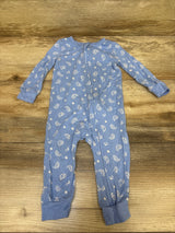 Little Me Bamboo Sleeper Blue sz 9m