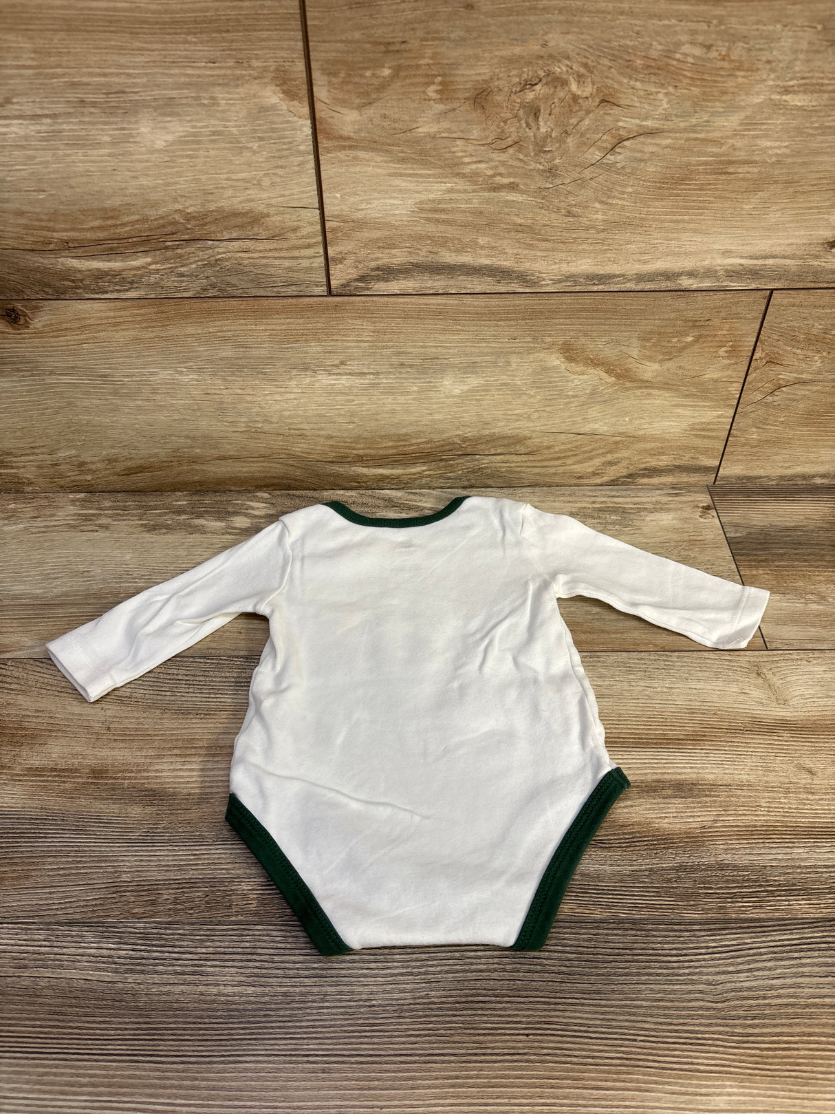 NFL Team Apparel Green Bay Packers Bodysuit White sz 3/6m