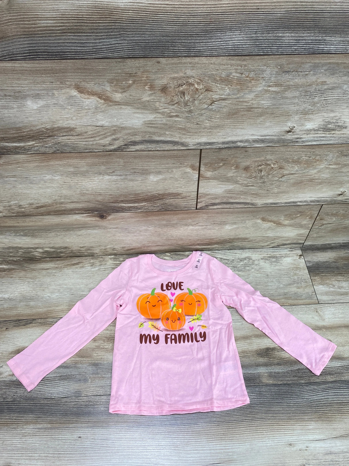 NEW Children's Place Love My Family Pink Shirt sz 4T - Me n Mommy To Be