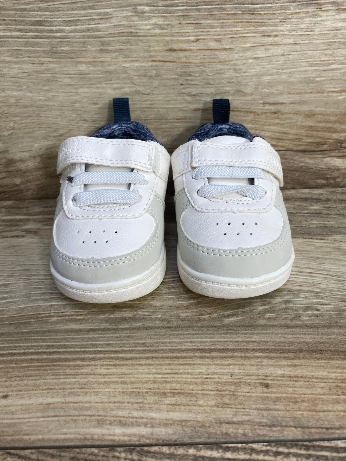 Carter's Every Step First Walker Kyle Casual Sneakers White sz 2.5c