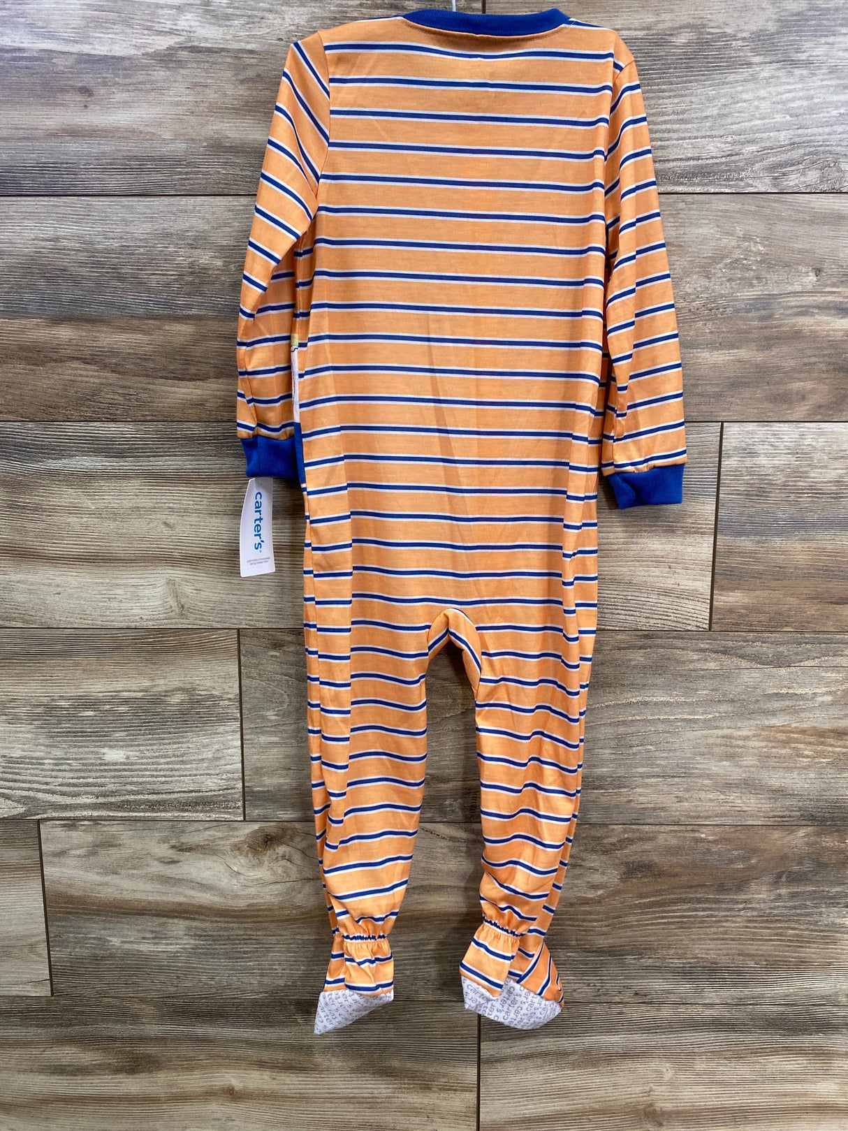 NEW Carter's Zip Surf Van Sleeper Orange sz 3T