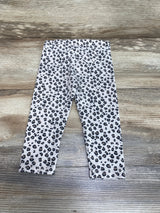 H&M Leopard Print Leggings Cream sz 12m