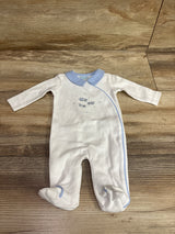 Edgehill Collection Footed Coverall White sz Preemie