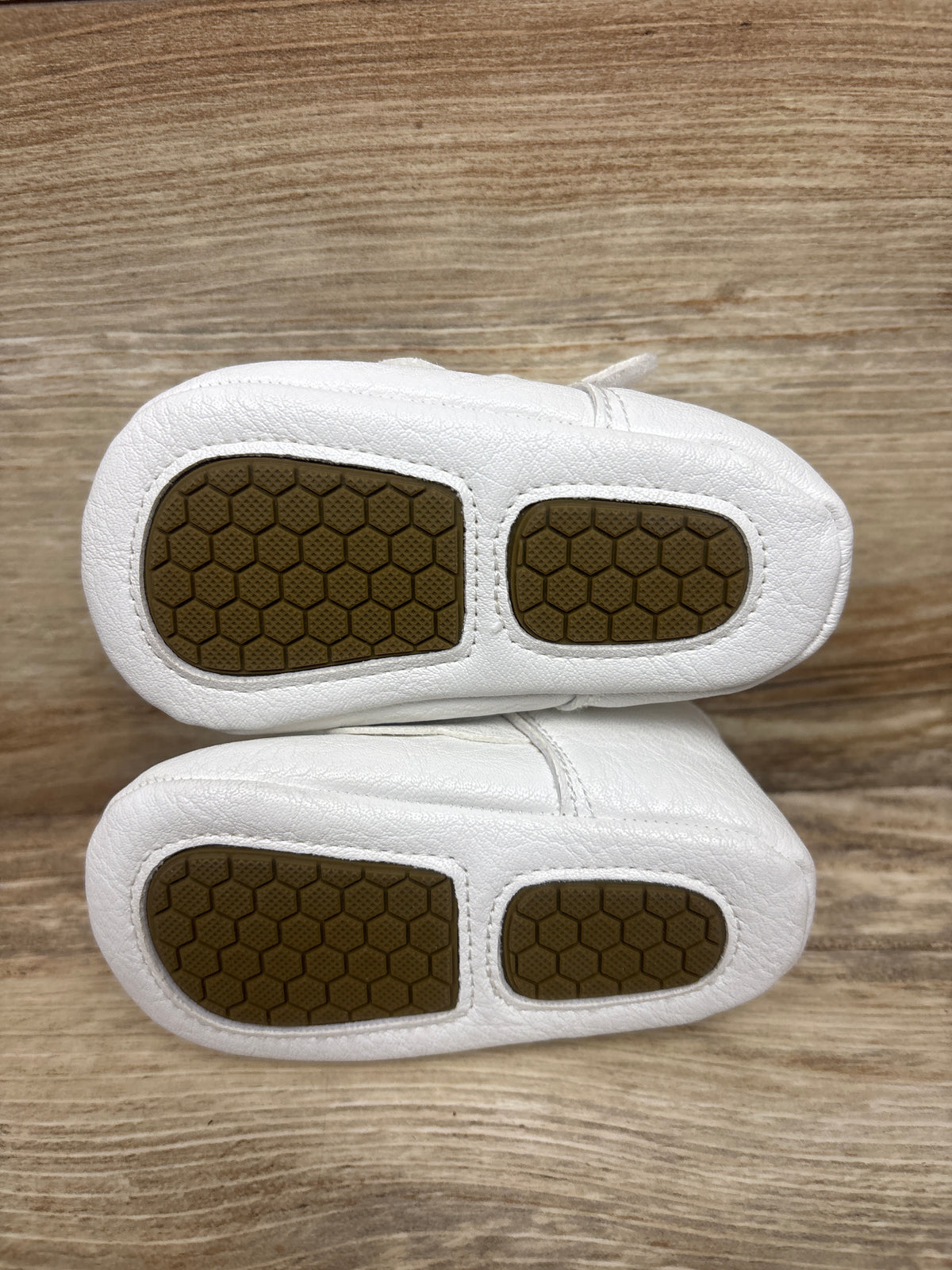 myppgg Soft Sole Bow Flats White sz 3c