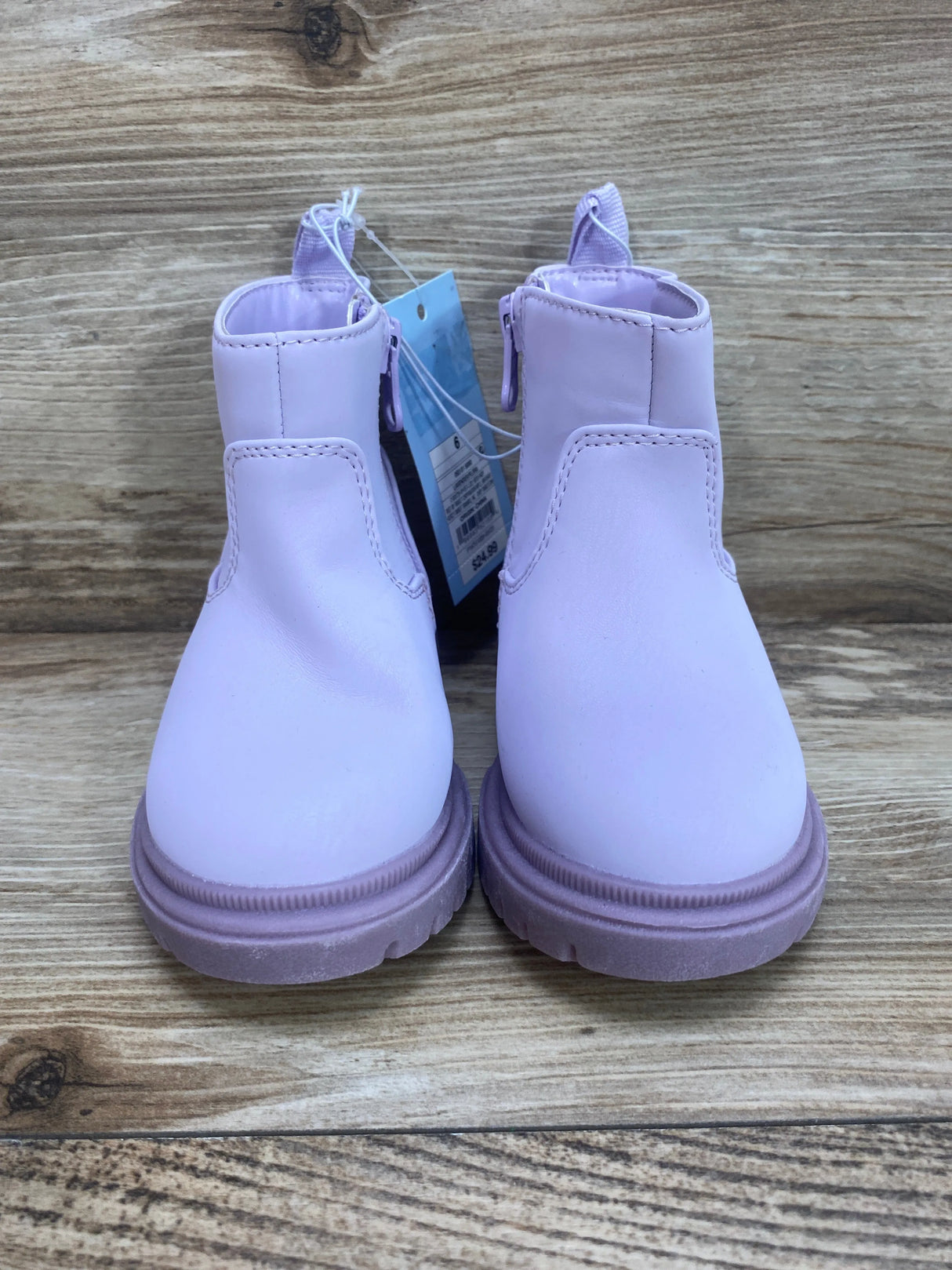 NEW Cat & Jack Flora Zipper Boots Lavender sz 6c