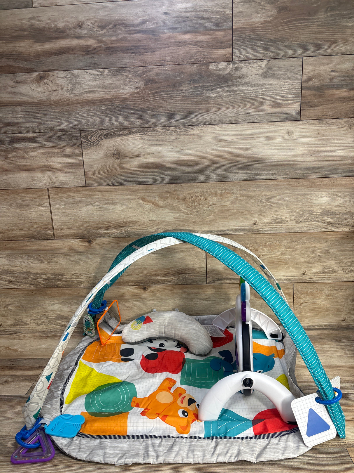 Baby Einstein 4-in-1 Kickin' Tunes Music and Language Discovery Play Gym