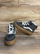 Vans Sk8-Hi Zip Shoes, Grey sz 6c