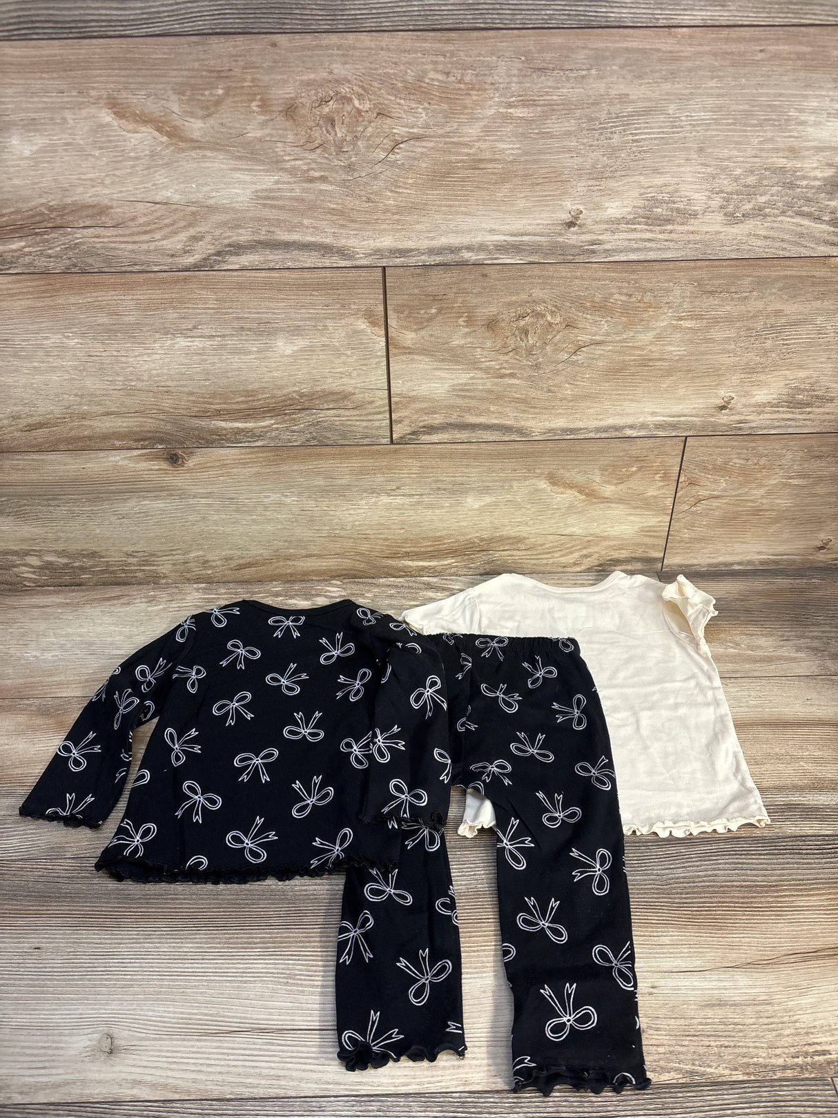 NEW Cat & Jack 3pc Mam's Mini Set Black sz 18m