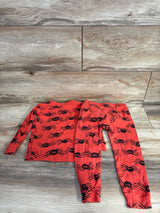 Baby Gap 2pc Crab Pajama Set Red sz 3T