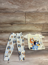 Bluey 2pc Pajama Set Yellow sz 3T
