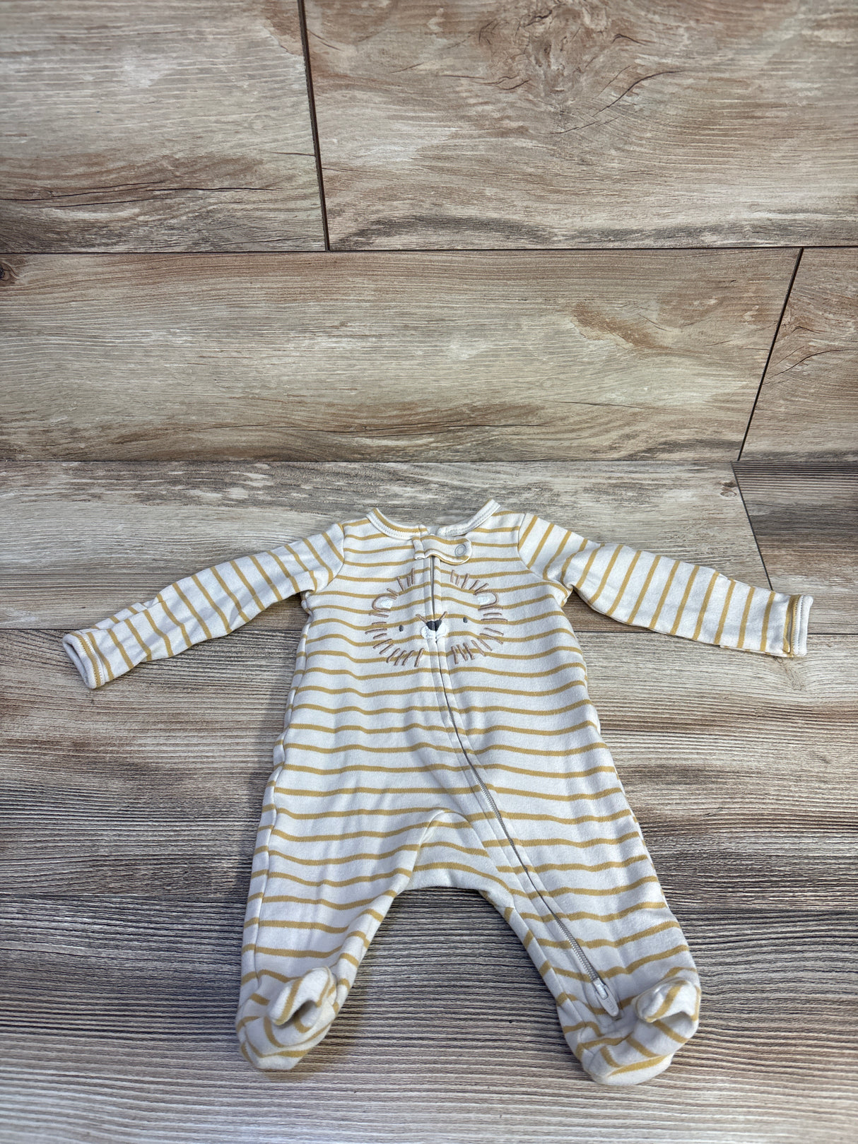 Carter's Lion Sleeper Beige sz Newborn