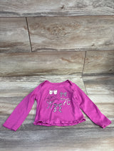 Jumping Beans Bow Print Shirt Pink sz 24m