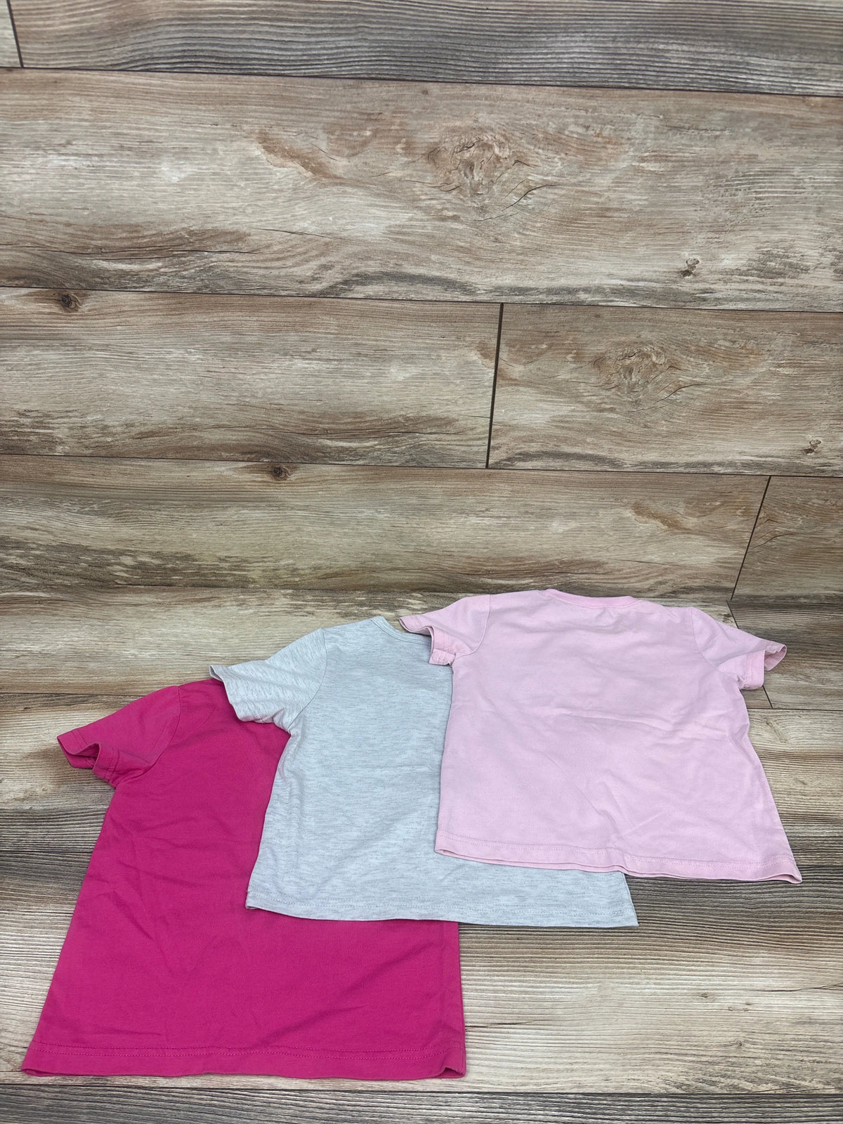 Shein 3pk Short Sleeve Shirts Pink sz 5T
