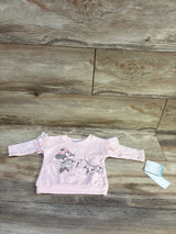 NEW Disney Baby Minnie Mouse Sweatshirt Pink sz 0-3m