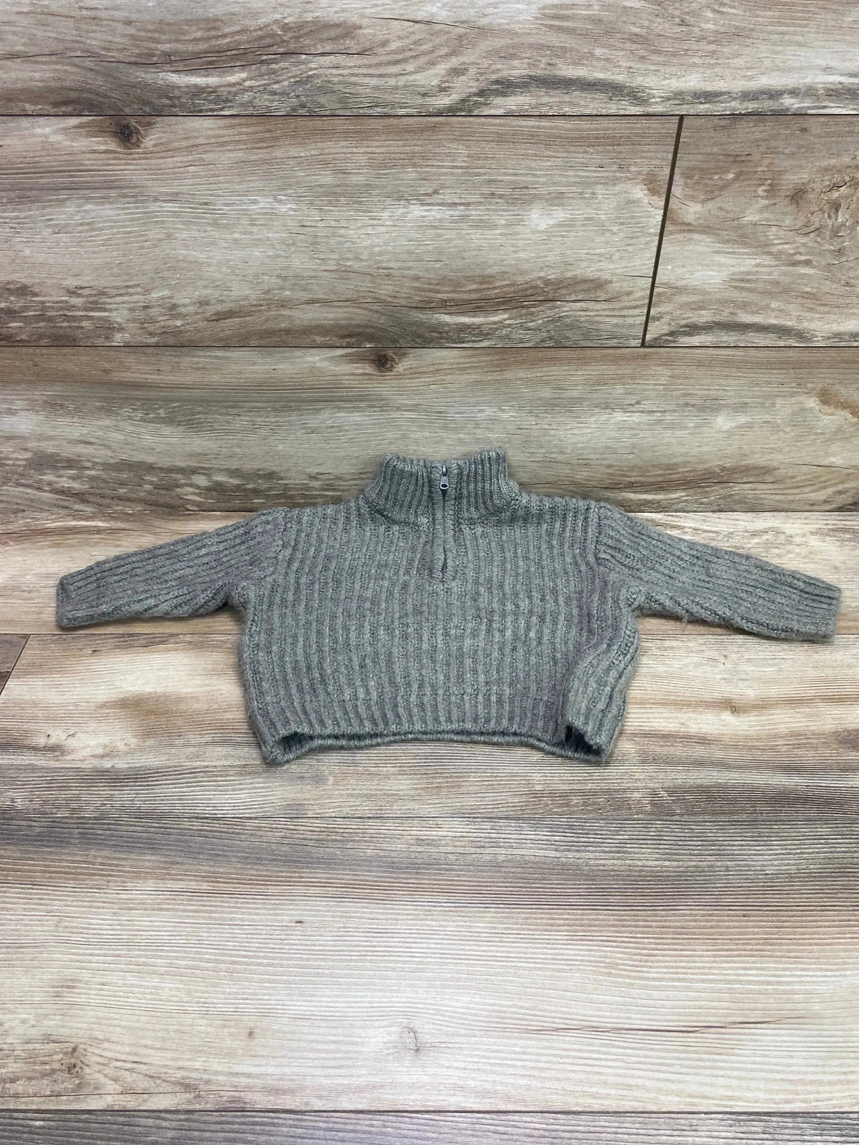 Zara Half Zip Knit Sweater sz 12-18m