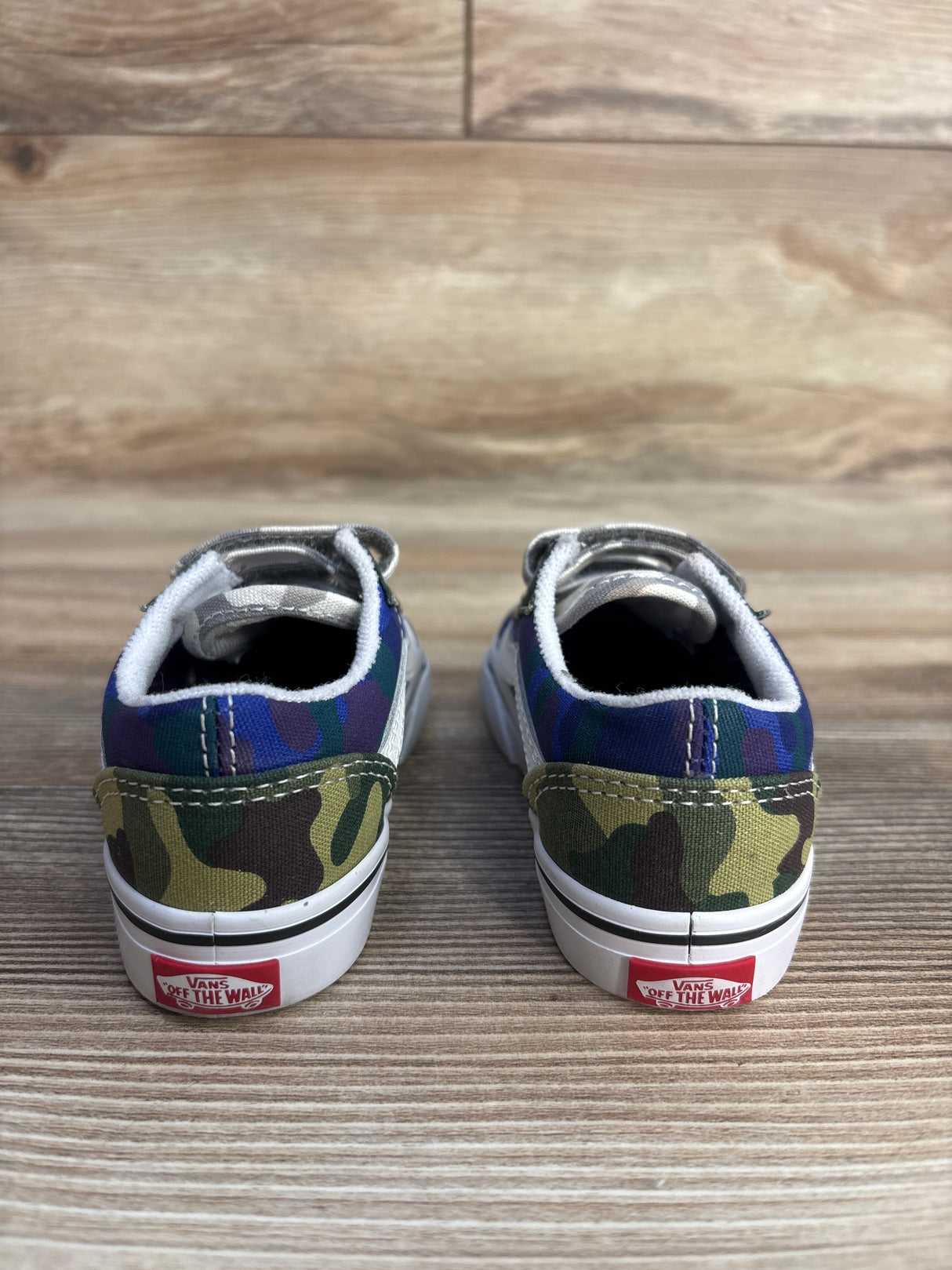 Vans Old Skool V 'Camocollage Multi' Sneakers Grey sz 7c