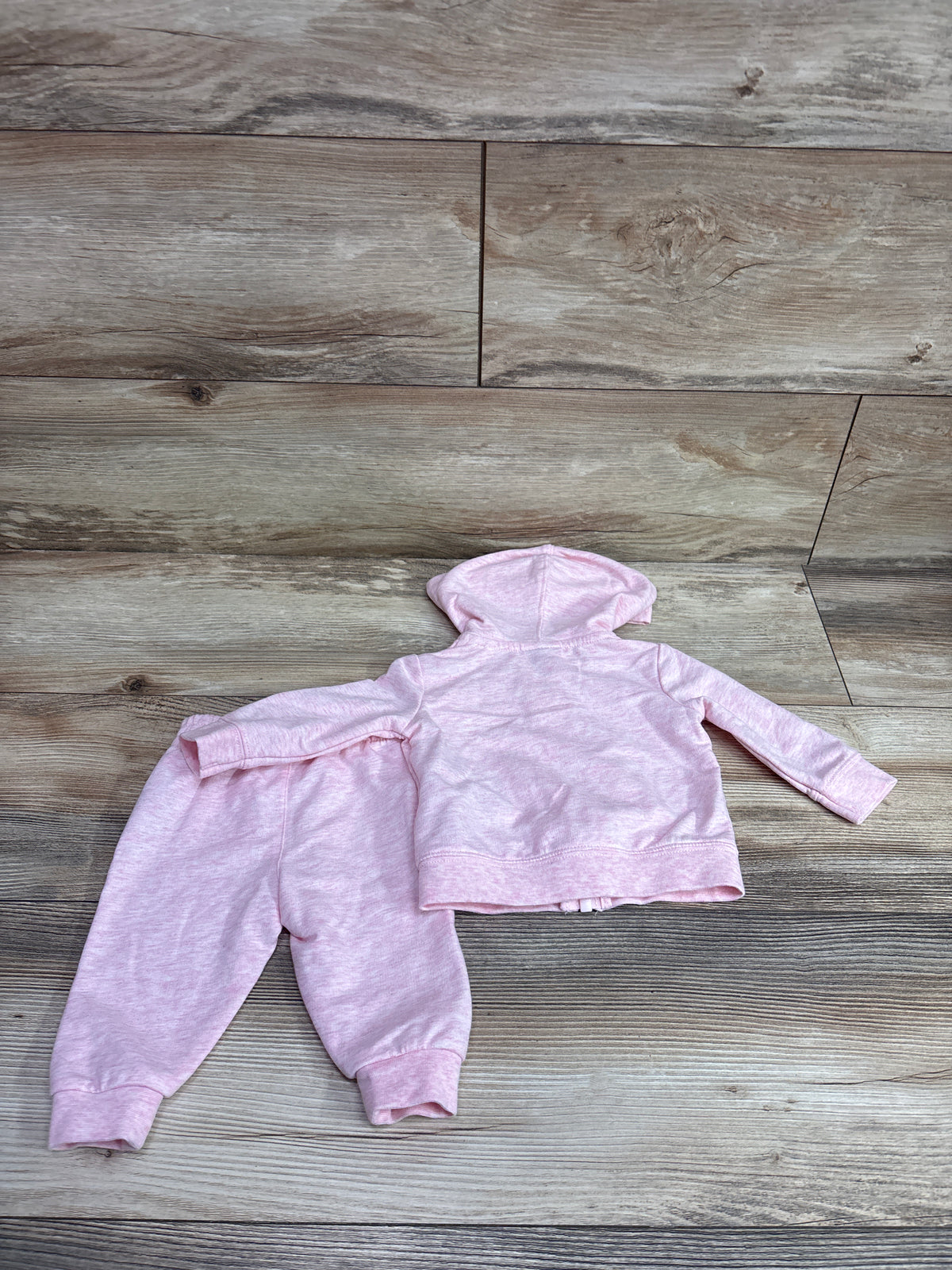 Nike 2pc Zip-Up Hoodie & Joggers Set Pink sz 3m