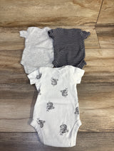 Child Of Mine 3pk Bodysuit Set Grey sz Newborn