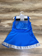 NEW NFL Los Angeles Chargers 2pc Cheer Captain Jumper Dress sz 12m - Me n Mommy To Be