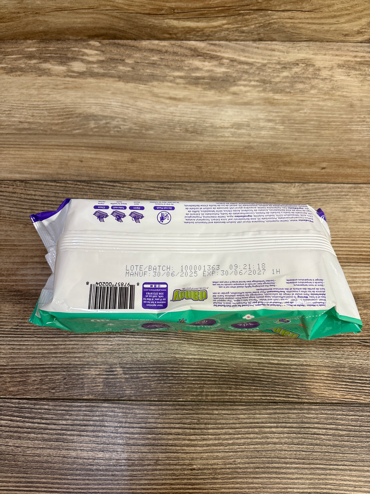 NEW Dandy Hypoallergenic Baby Wet Wipes 80ct.