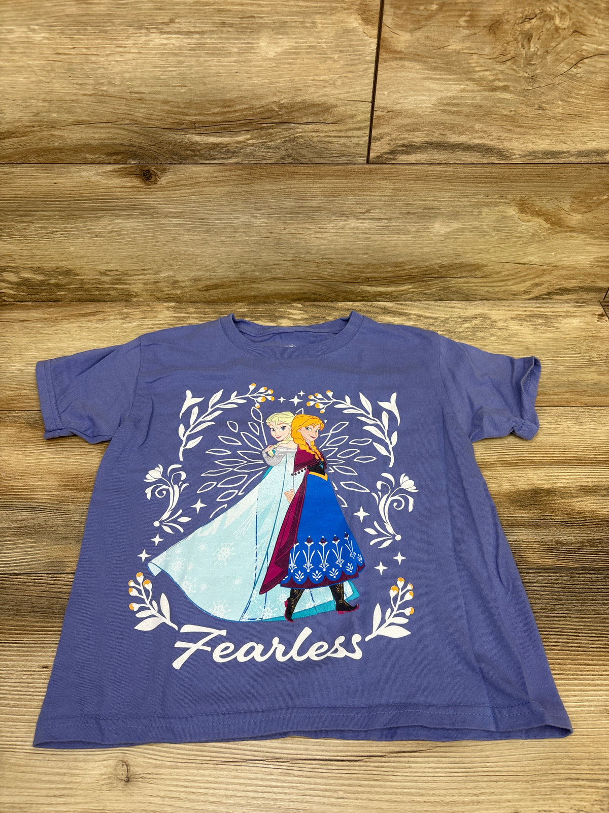 Disney Store Frozen Shirt Purple sz 5/6T
