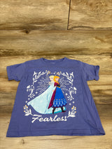 Disney Store Frozen Shirt Purple sz 5/6T
