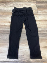 Posh P. Bamboo Ruffle Leggings Black sz 2T