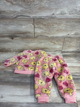 Disney Baby 2pc Plush Winnie The Pooh Sweatshirt Set Pink sz 18m