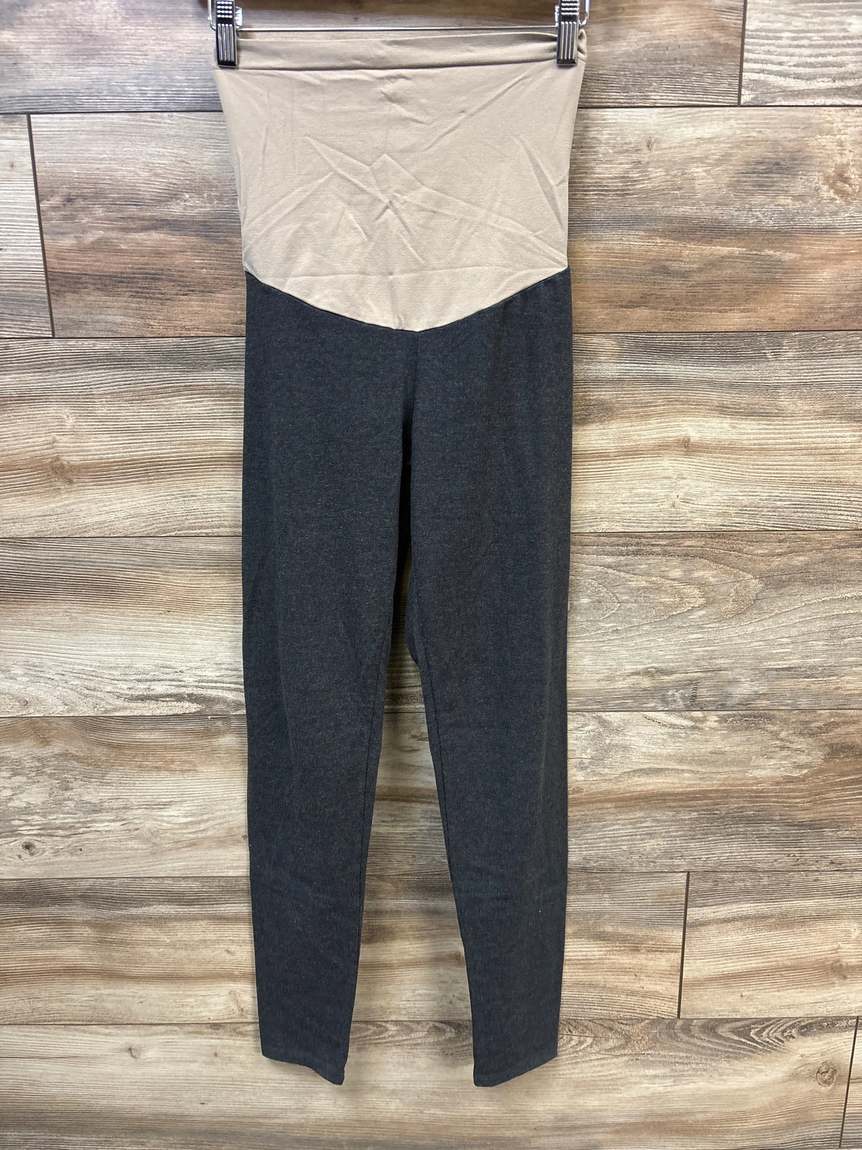 Motherhood Maternity Full Panel Leggings Grey sz Small - Me n Mommy To Be