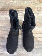 NEW Cat & Jack Holland Shearling Style Boots Black sz 3Y