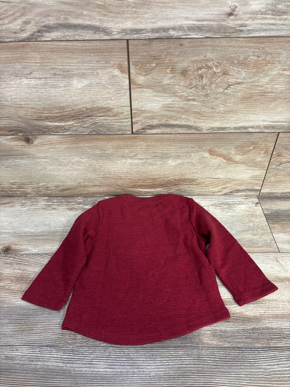NWOT Cat & Jack Pocket Shirt Red sz 18m