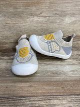 Baby First-Walking Slip-On Sock Sneakers Beige sz 5c