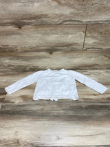 Janie and Jack Bow Pocket Cardigan White sz 3T