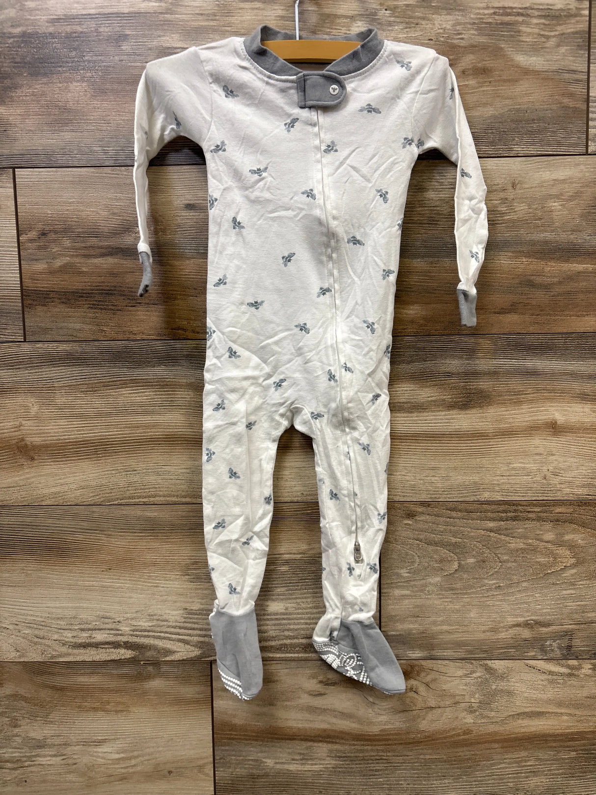 Burt's Bees Baby Sleeper White sz 12m