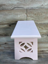 Wooden Step Stool Pink