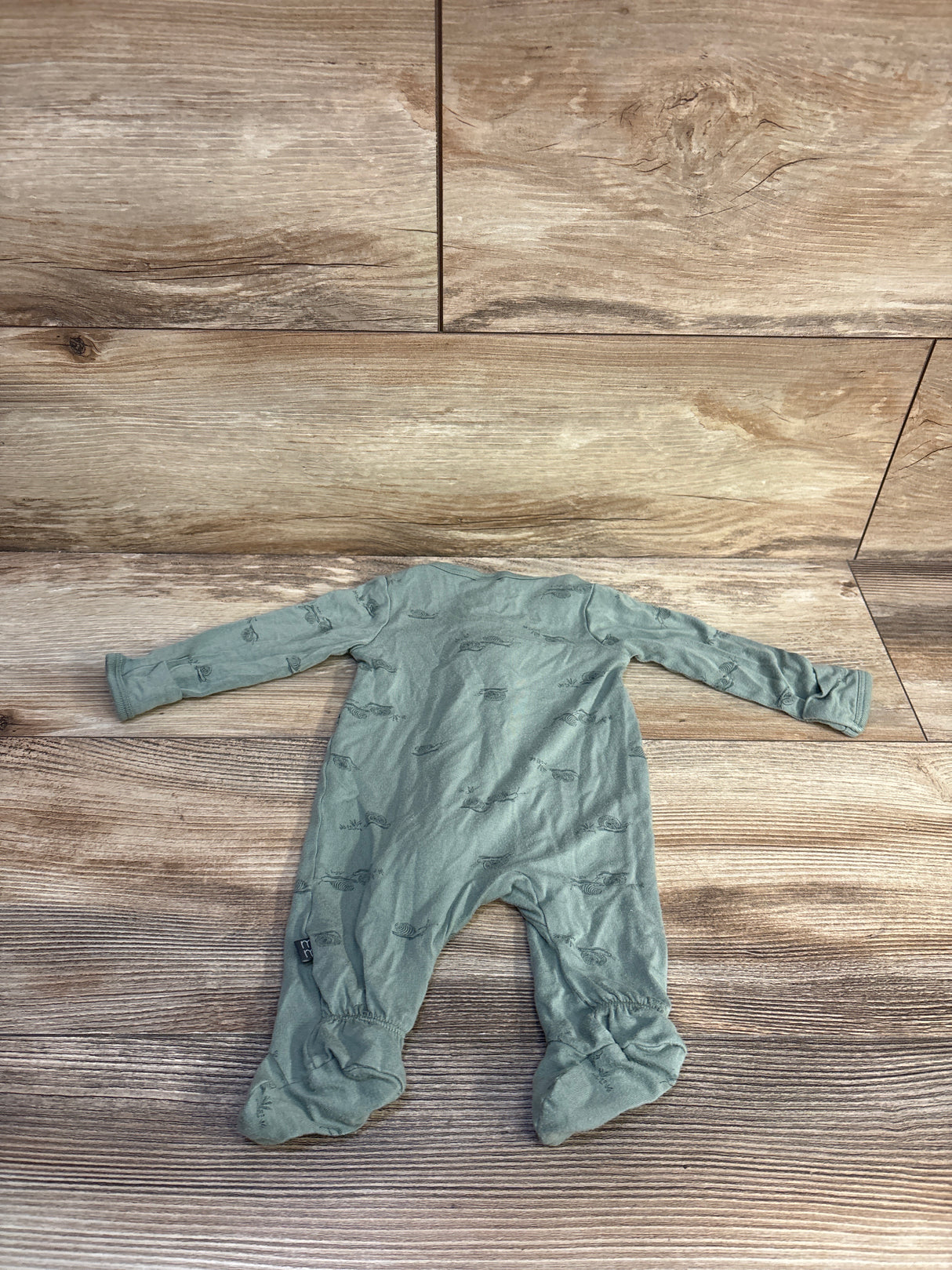 Modern Moments Snail Viscose Sleeper Green sz Newborn