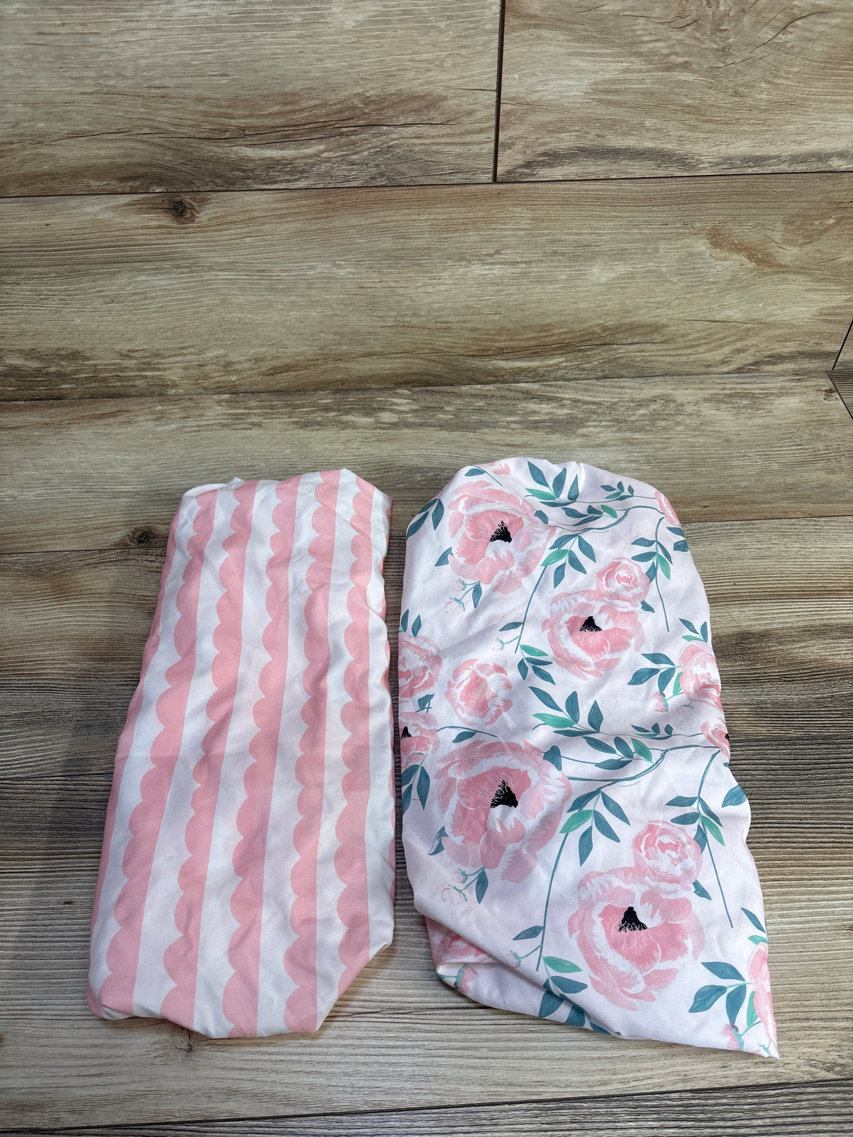 Gllquen Baby Bassinet Sheets 2Pk, Pink