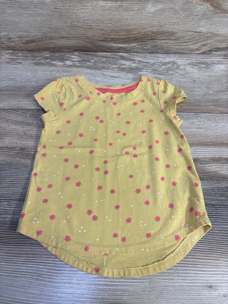 Cat & Jack Floral Shirt Yellow sz 3T - Me n Mommy To Be
