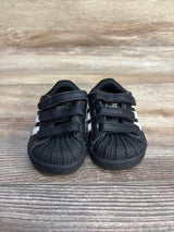 Adidas Superstar II Shoes Black/Cloud White sz 2c - Me n Mommy To Be