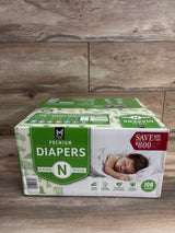 NEW Member's Mark Premium Diapers Size Newborn 108ct.