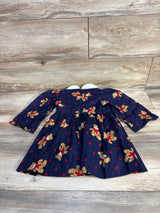Bear Print Dress Navy sz 3T