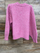 Zara Cable Knit Sweater Pink sz 3-4T