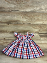 Member's Mark Plaid Woven Dress Red sz 18m - Me n Mommy To Be