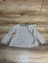 NEW Cat & Jack Striped Shirt Grey sz 3T