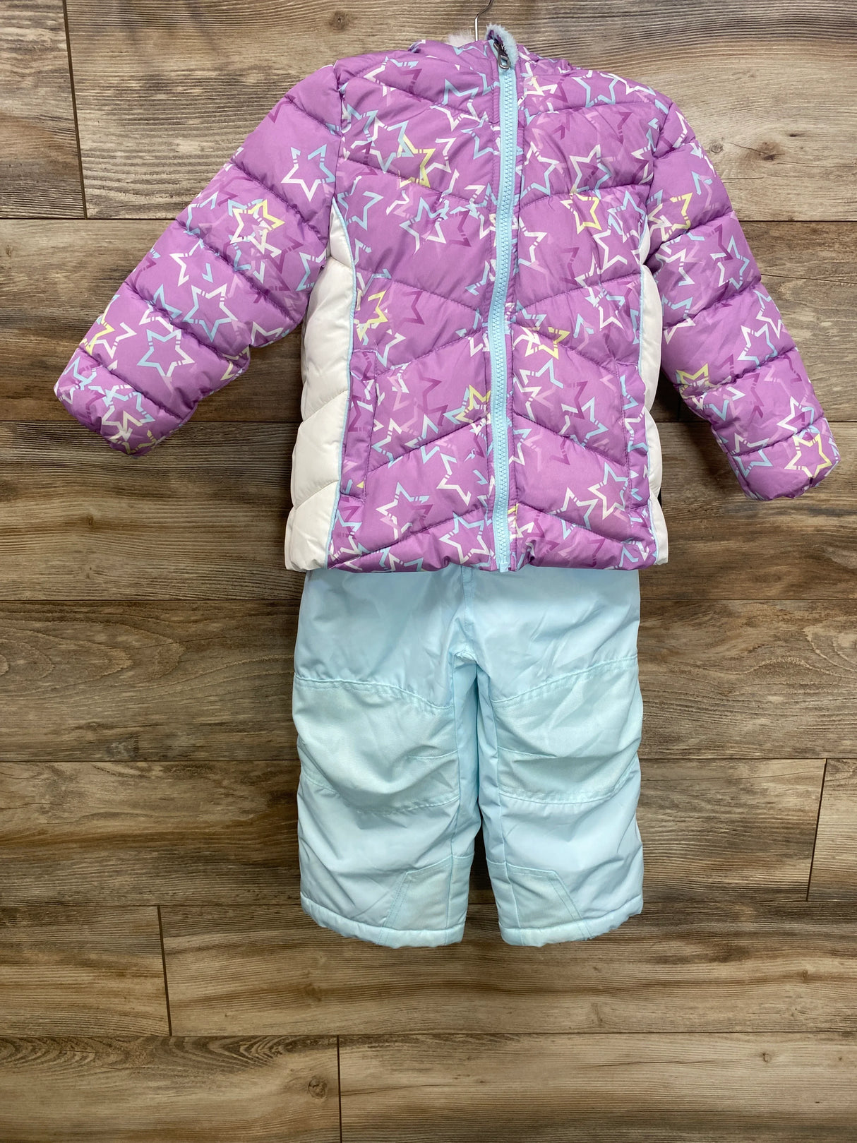 Spyder 2pc Snow Bibs & Coat Set Lilac sz 3T