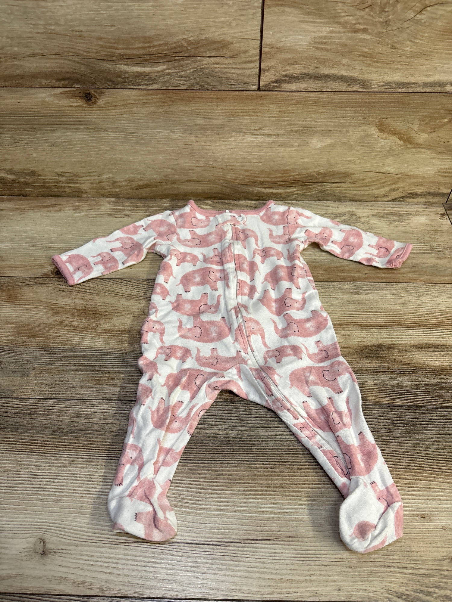 Just One You Elephant Sleeper White sz 6m